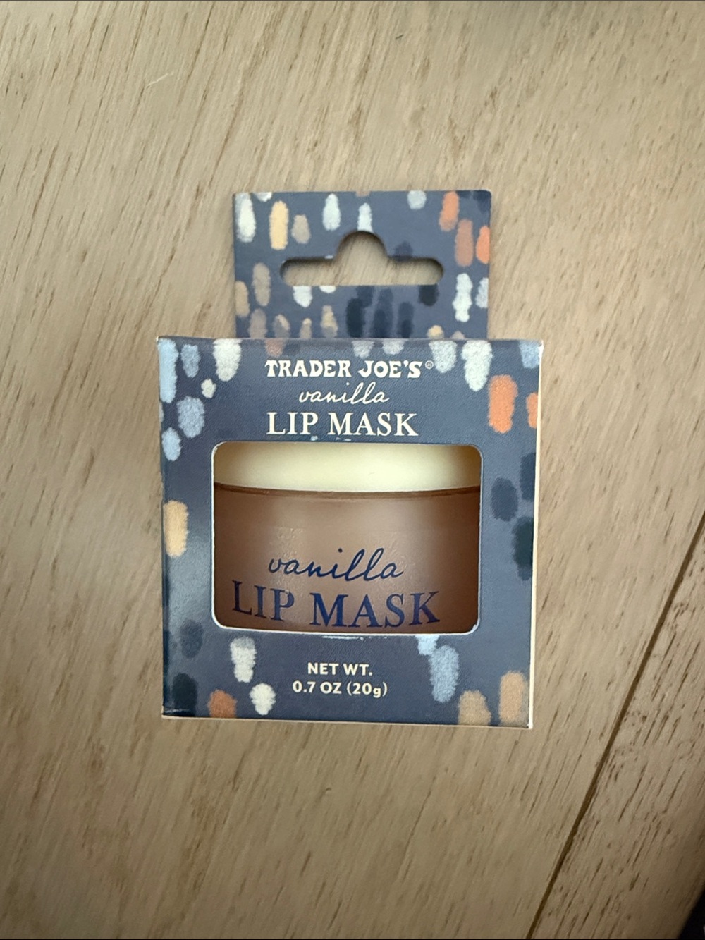 New trader joes vanilla lip mask